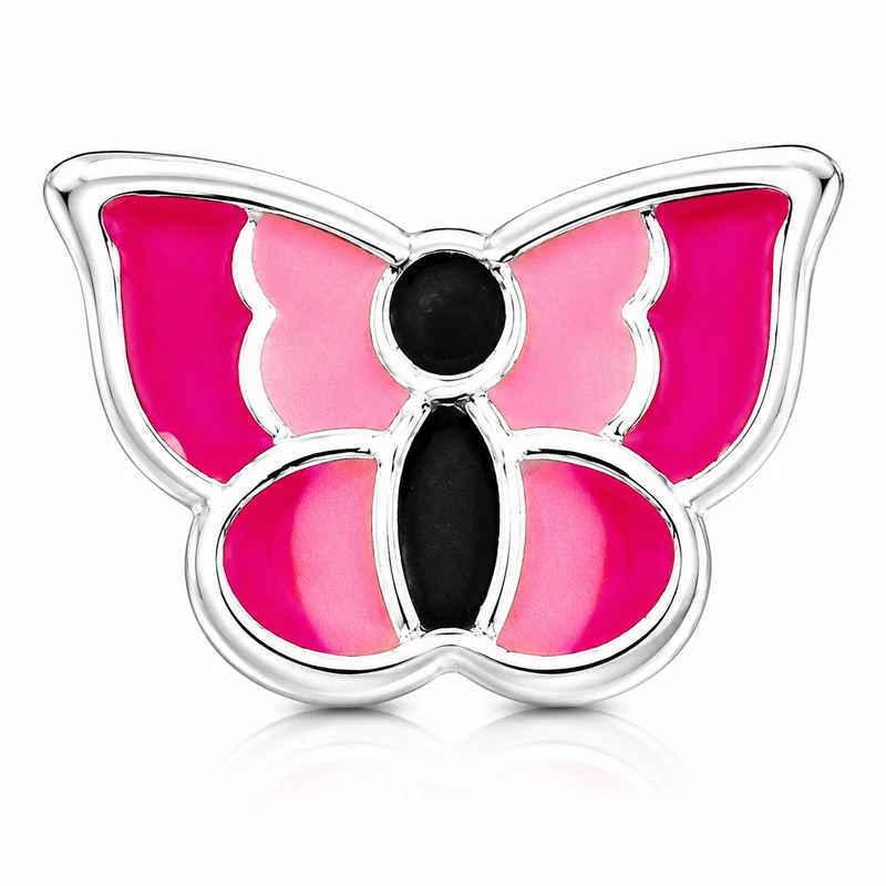 LUISIA® Ohrstecker "Schmetterling" E-15470-2 | Pink Rosa