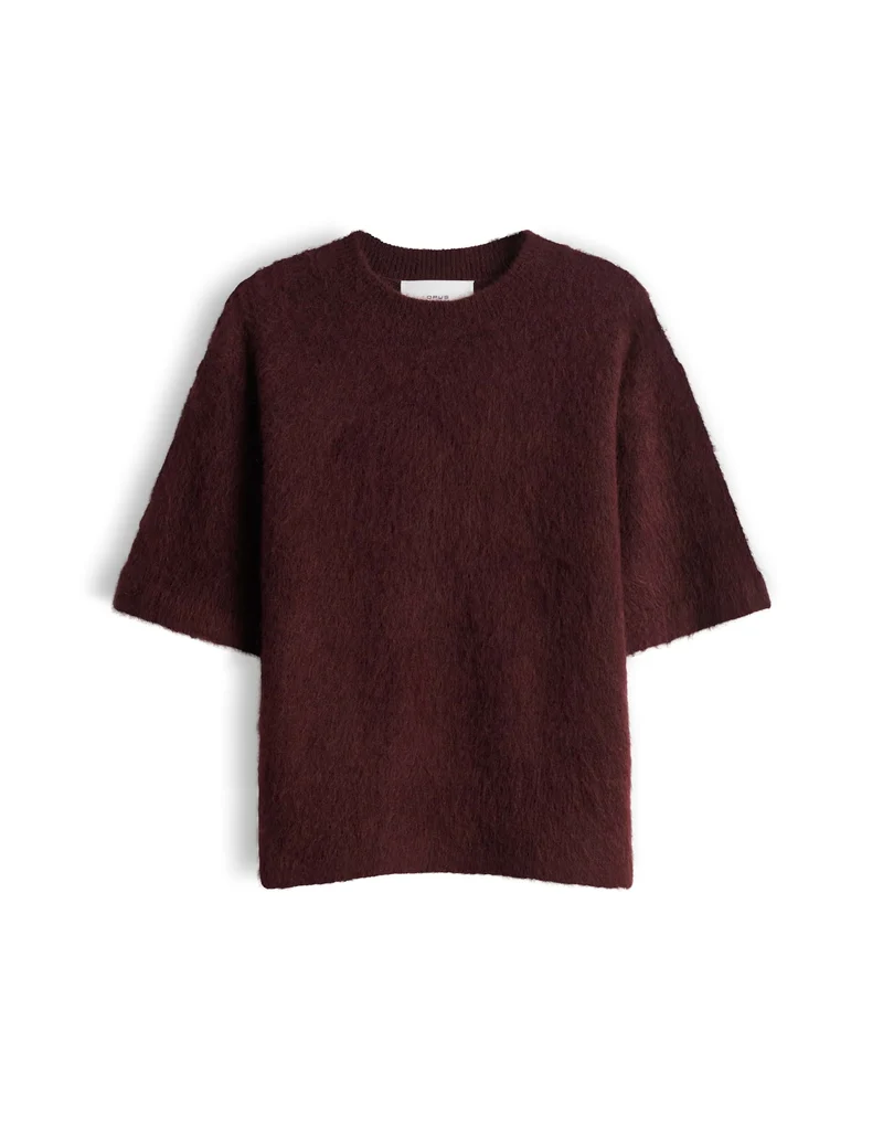 PAMMI Strickshirt aus Mohair Mix