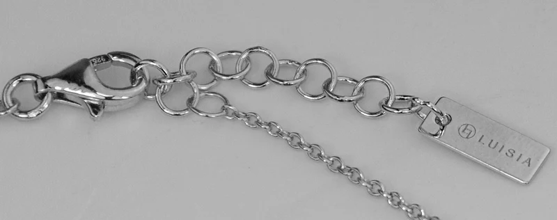 LUISIA Armband "Sterne und Tropfen" mit Zirkonia 66986 - 925 Silber Echtschmuck