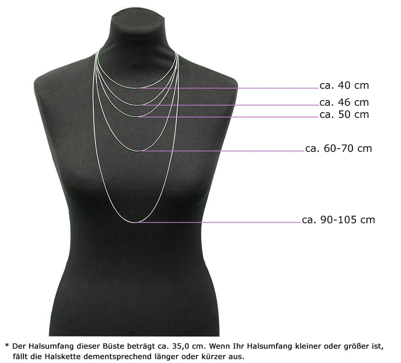 LUISIA® Halskette "Emily" mit Premium Kristallen | Rosé