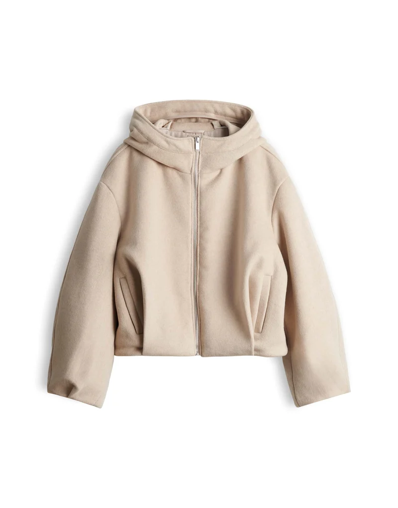 HALENSO Woll Double Blouson-Jacke