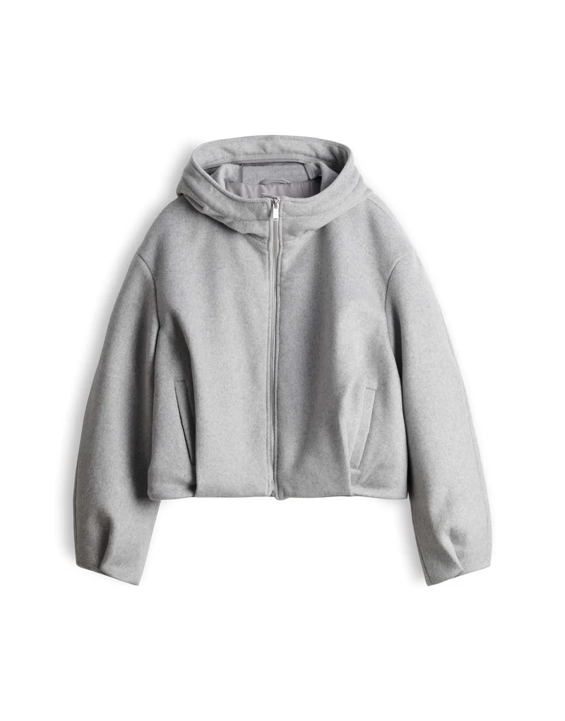 HALENSO Woll Double Blouson-Jacke