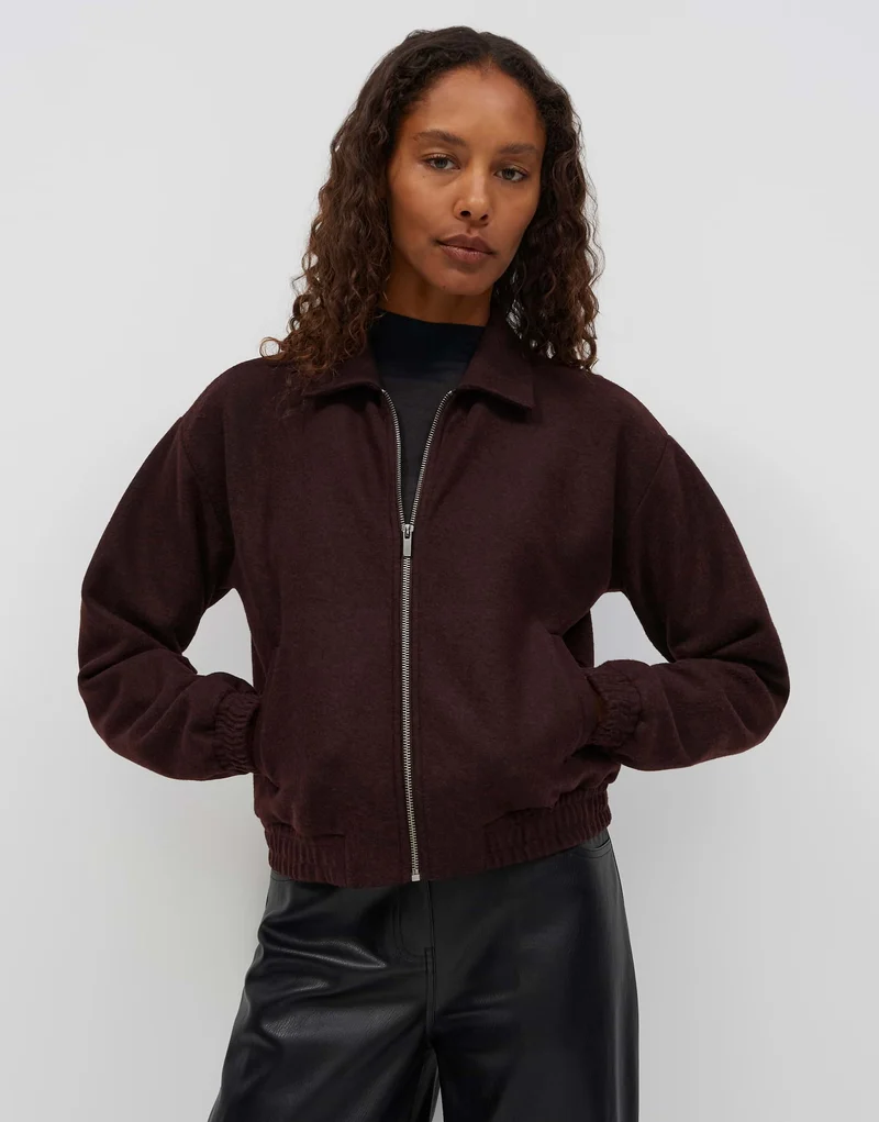 GERZI Sweatjacke im Blousonstil