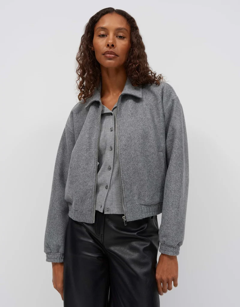 GERZI Sweatjacke im Blousonstil