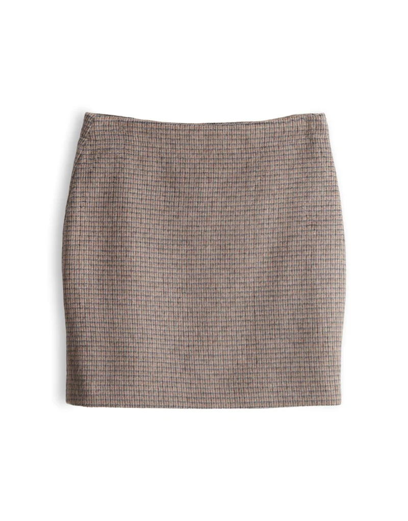 RAVENNA MOD Karierter Minirock