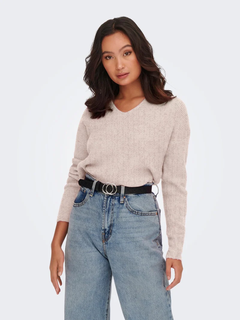 ONLCAMILLA V-Neck Pullover