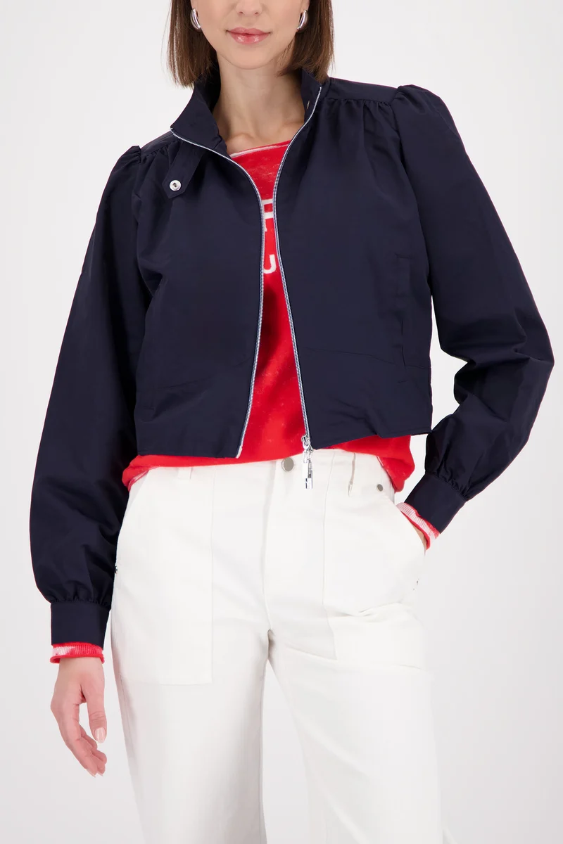 Jacke mit Stehkragen