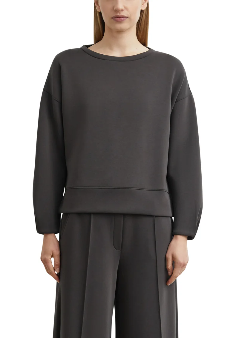 Sweatshirt mit Faltendetail