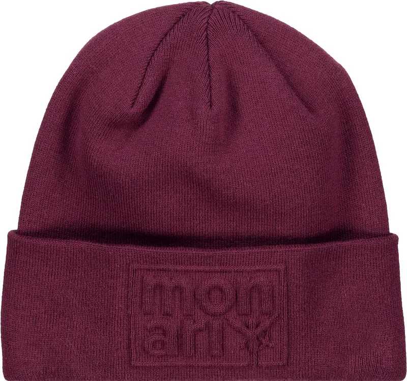 Strickmütze mit Logo