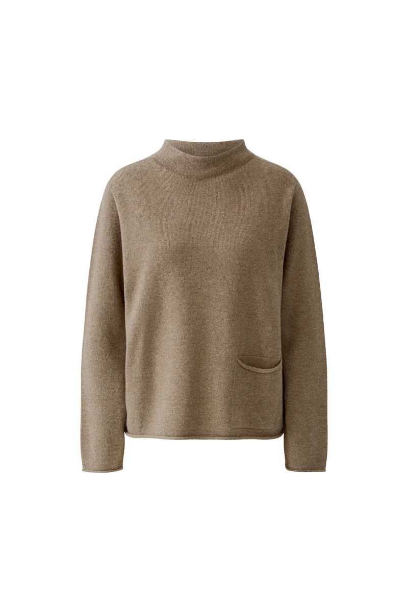 Seamless Pullover mit kleiner Tasche