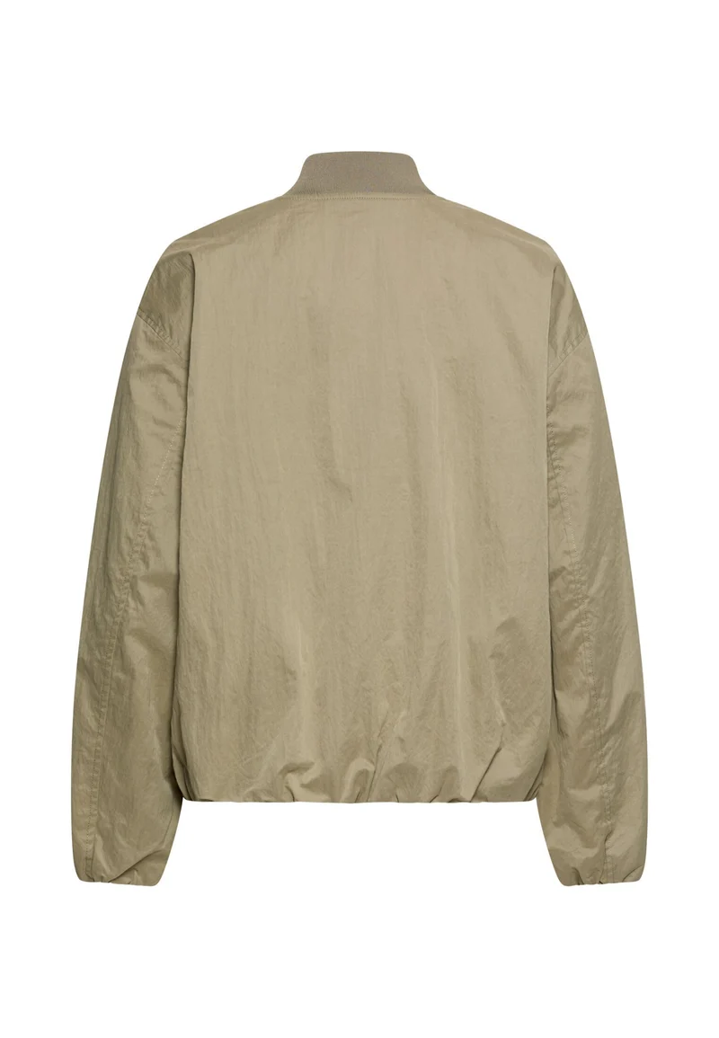 Oversize Bomberjacke mit Teddyfutter