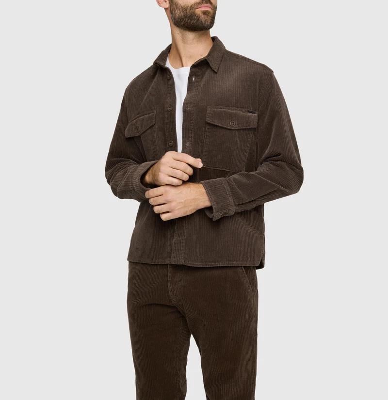 Overjacket aus Fancy Corduroy