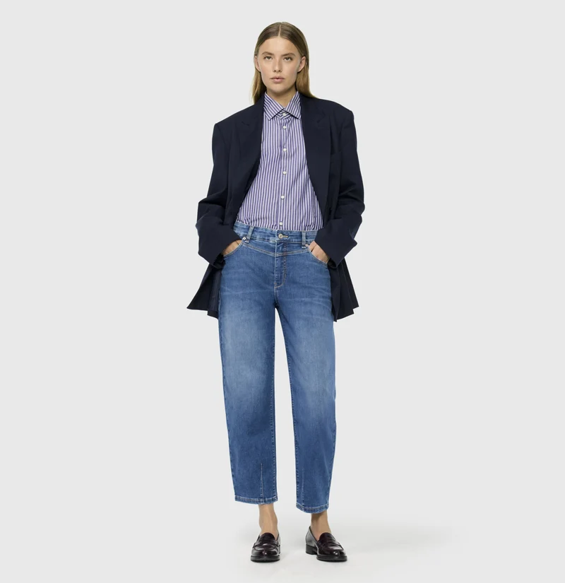 BOBBIE Relaxed Fit Barrel Jeans