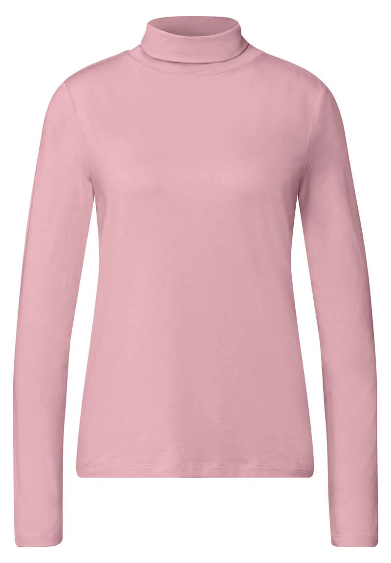 Langarmshirt mit Rollkragen