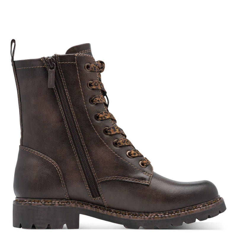 Lace Boot Flat