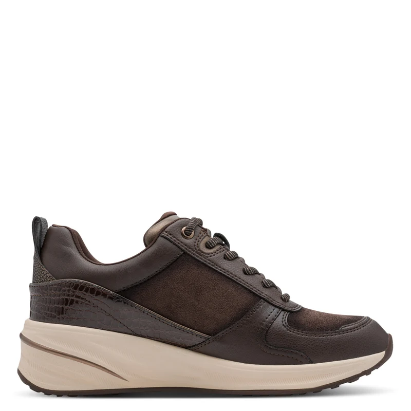 Sneaker Low mit Keilabsatz