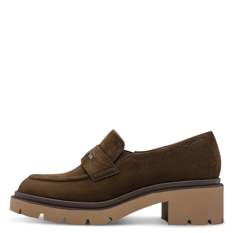 Ledertrotteur im Loafer-Look