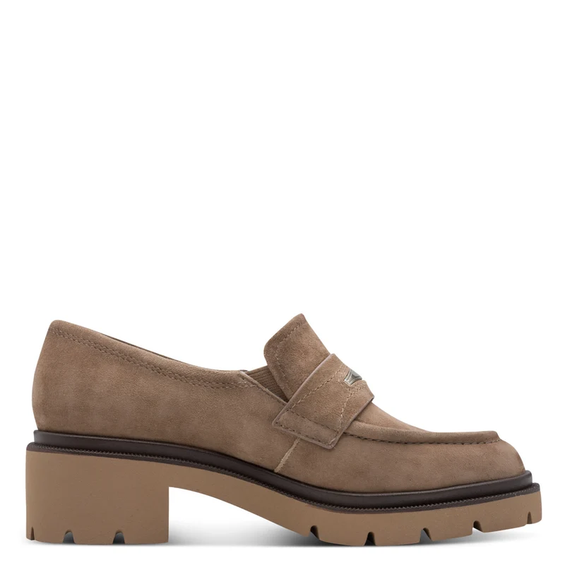 Ledertrotteur im Loafer-Look