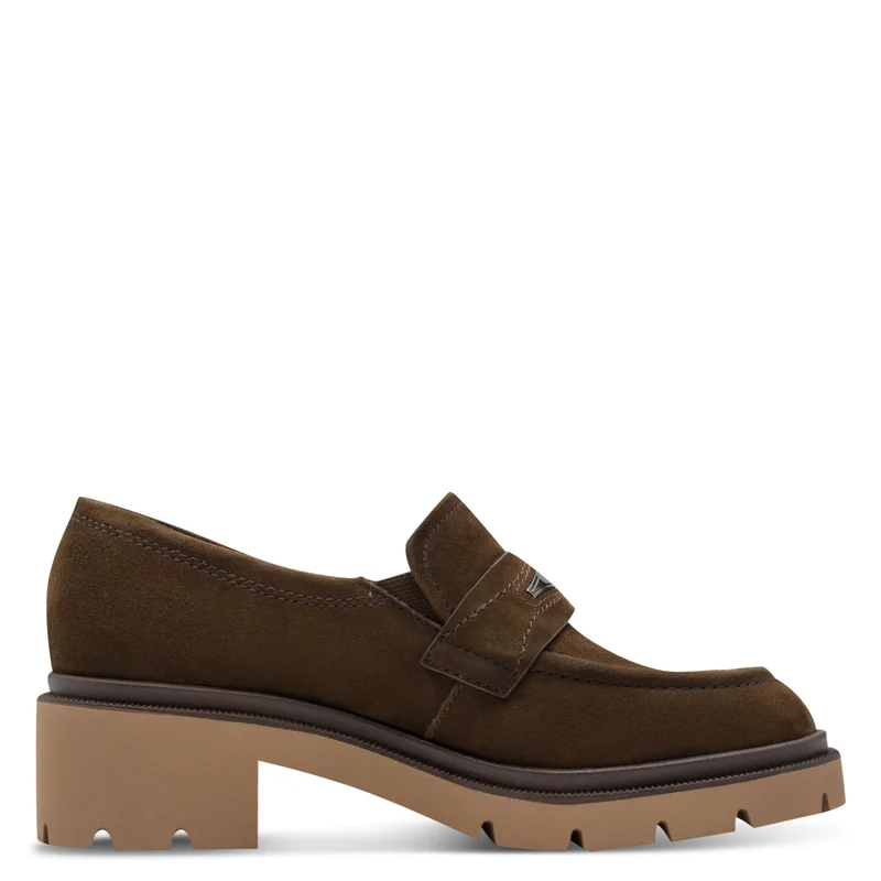 Ledertrotteur im Loafer-Look
