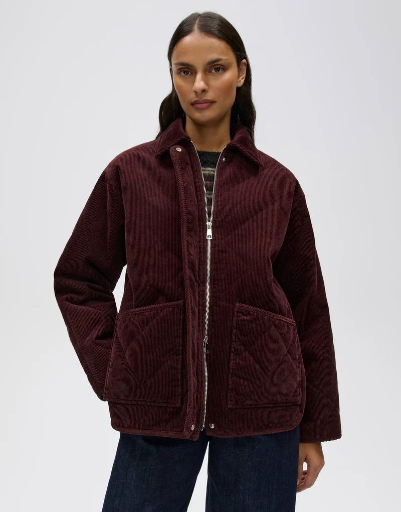 HEKORDI Steppjacke aus Cord