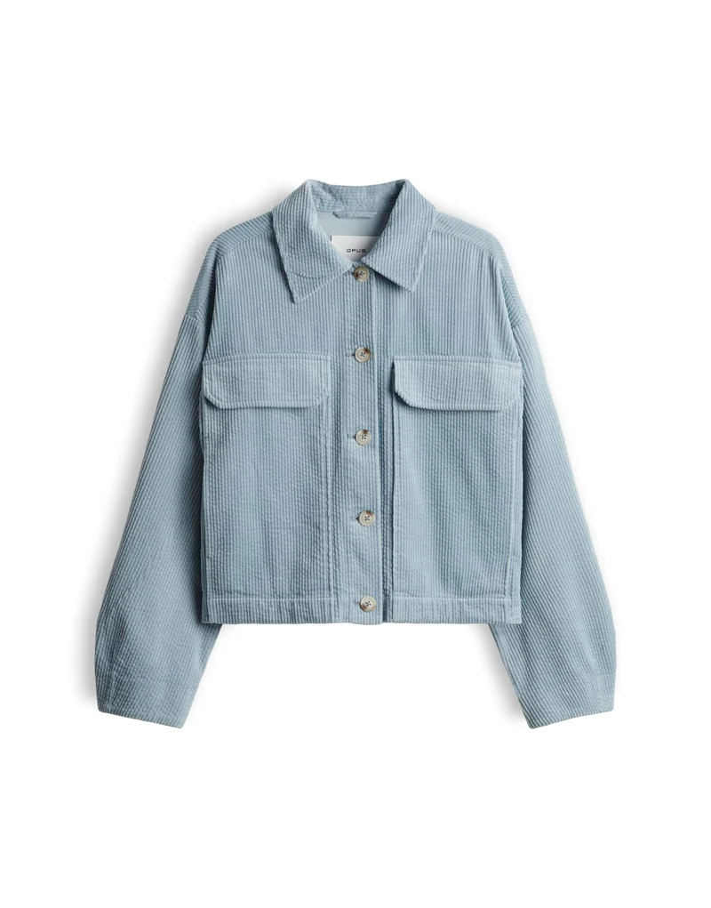 HANNJA Cordjacke im Boxy Fit