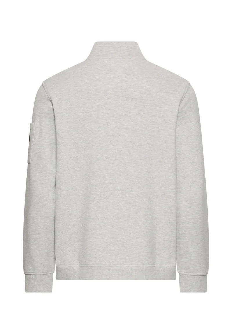 Sweatshirt mit Troyerkragen