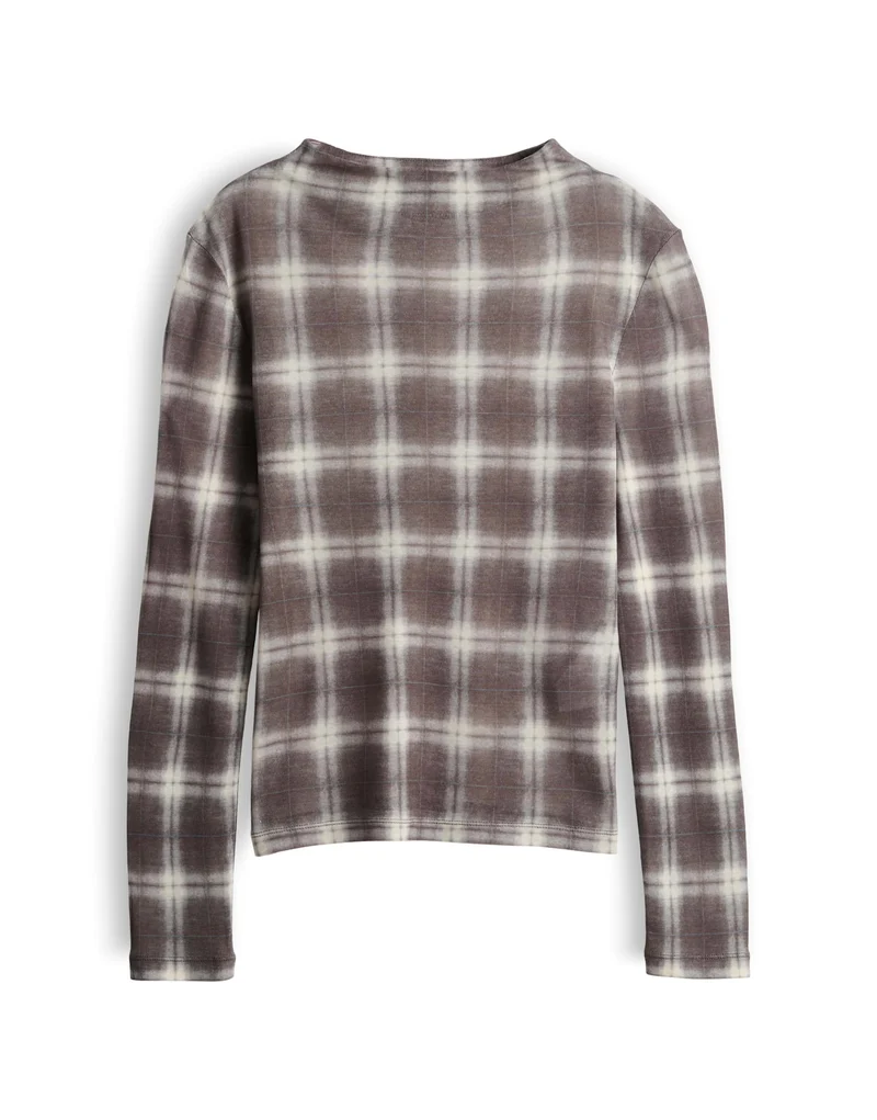 SECKI Longsleeve mit Karomuster