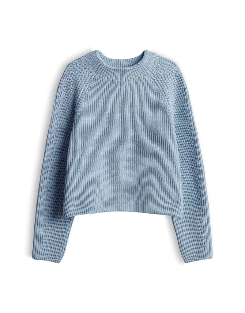 PONUSA Strickpullover mit Rippenstruktur