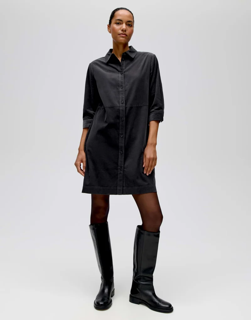WICORDA Hemdblusenkleid aus Cord