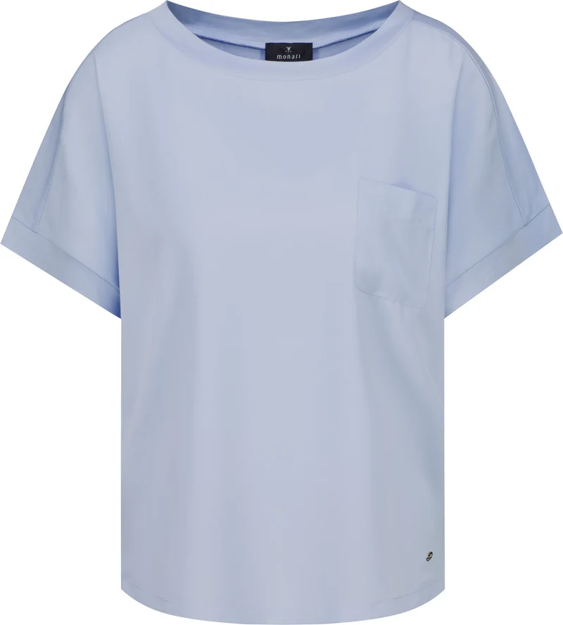 Bluse mit Brusttasche