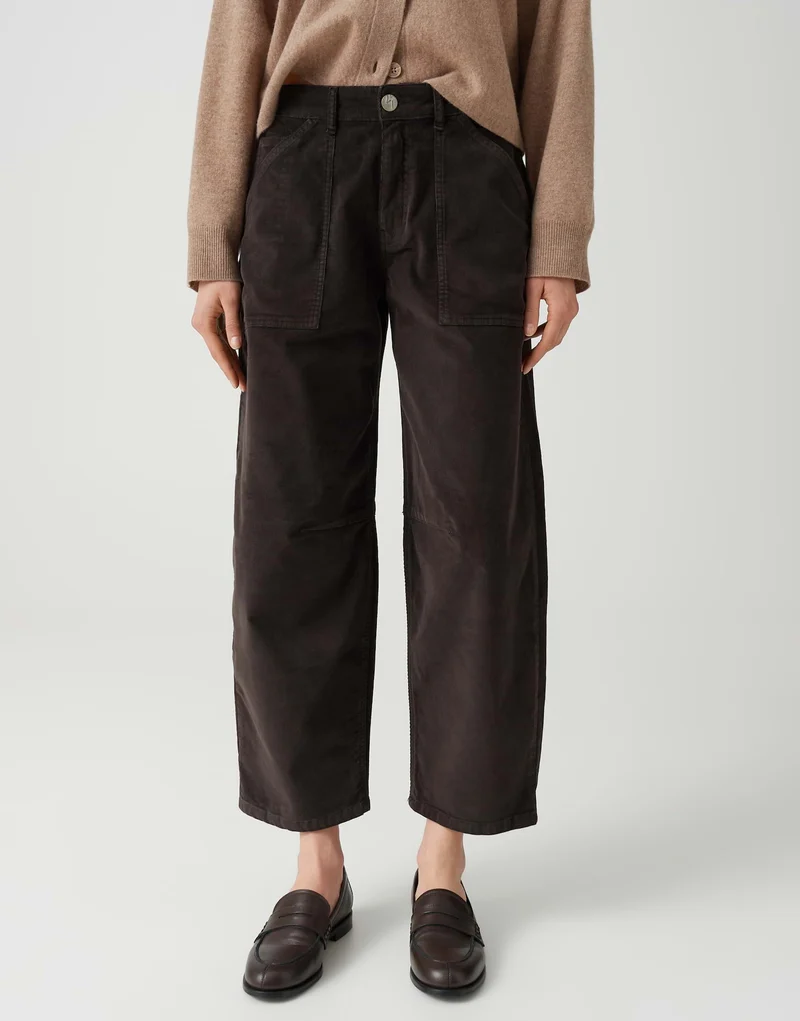 LISSIE BOLDI Barrel Jeans aus Feincord