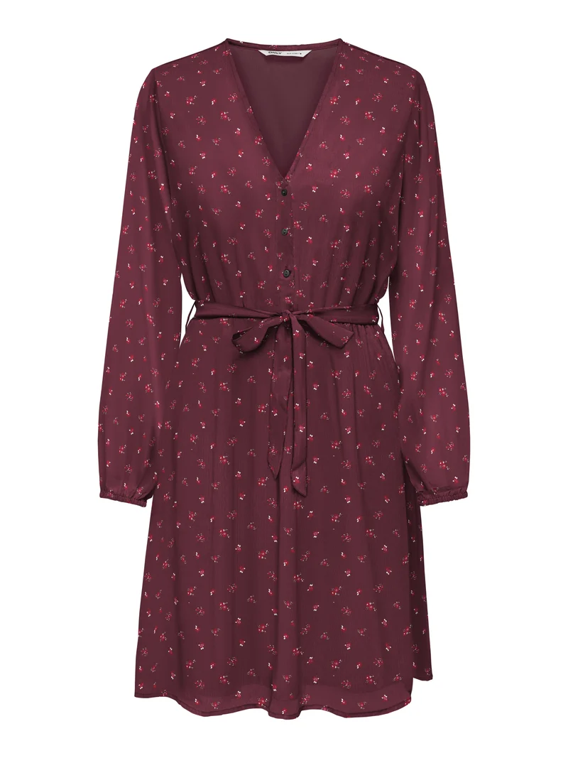 ONLCERA LIFE Kurzes Kleid mit Gürtel
