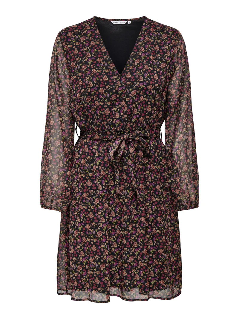 ONLCERA LIFE Kurzes Kleid mit Gürtel