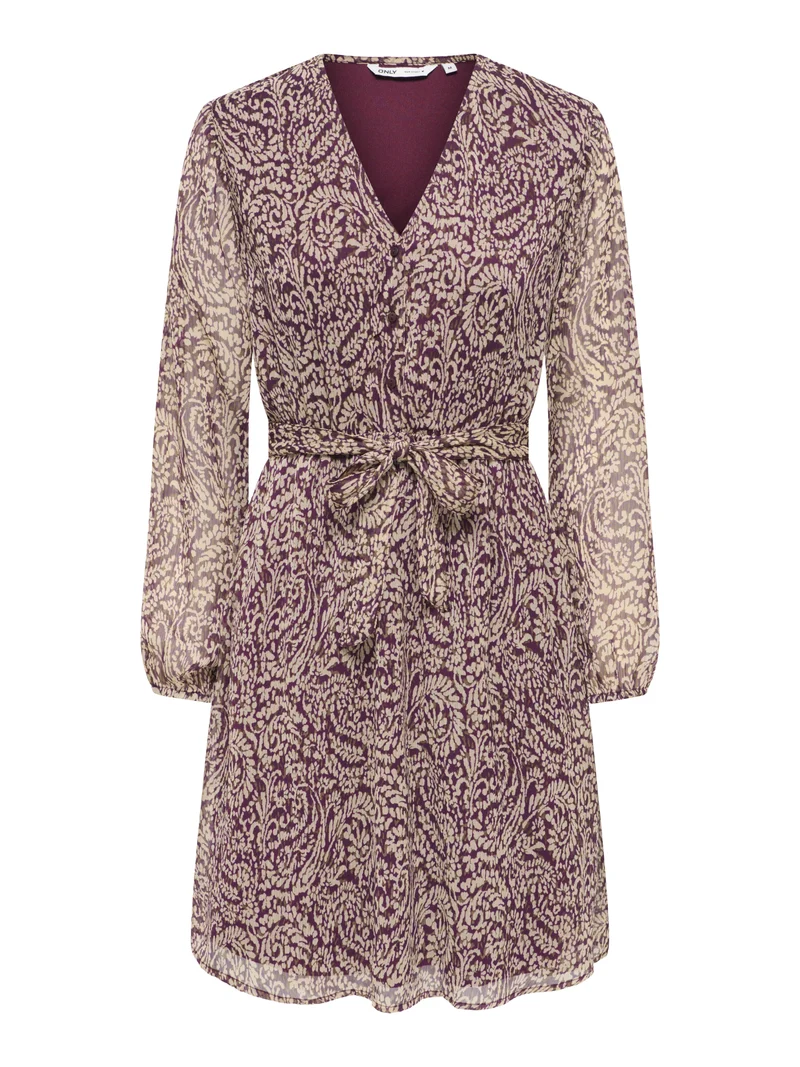ONLCERA LIFE Kurzes Kleid mit Gürtel