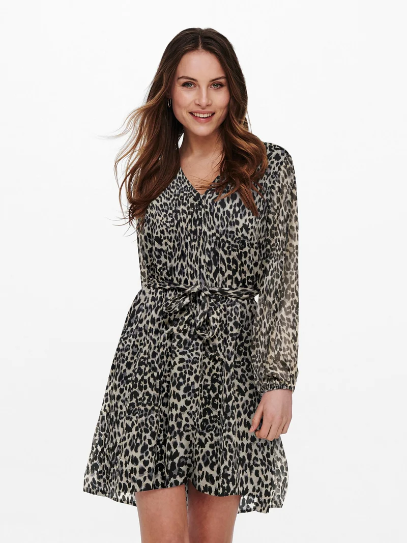ONLCERA LIFE Kurzes Kleid mit Gürtel