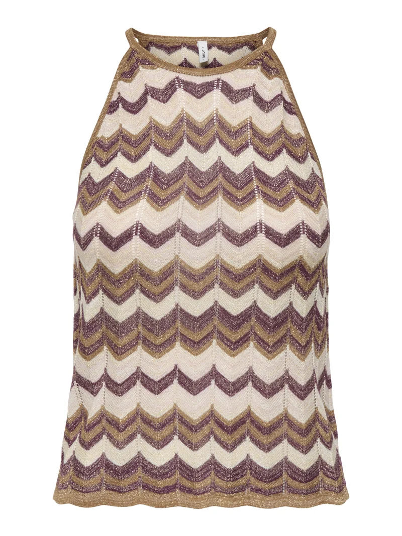 ONLASTER Stricktop mit Glitzer-Effekt
