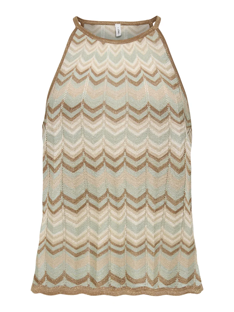 ONLASTER Stricktop mit Glitzer-Effekt