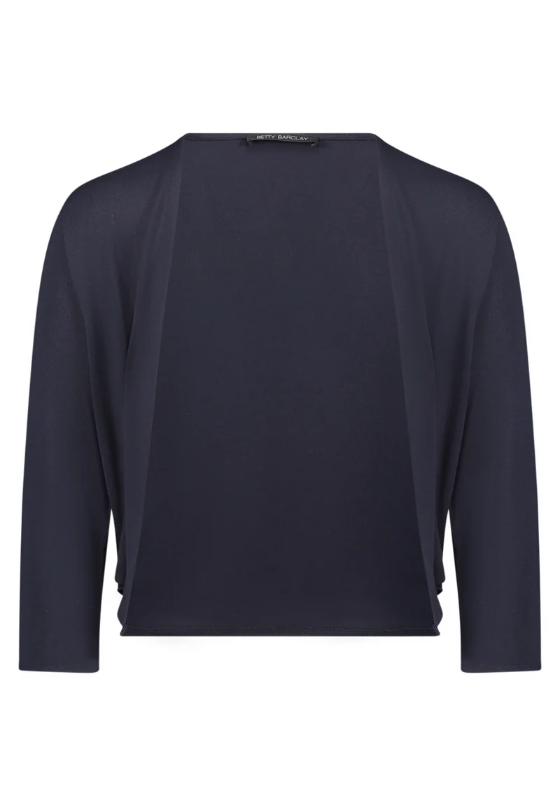 Bolero-Jacke mit 3/4-Ärmeln