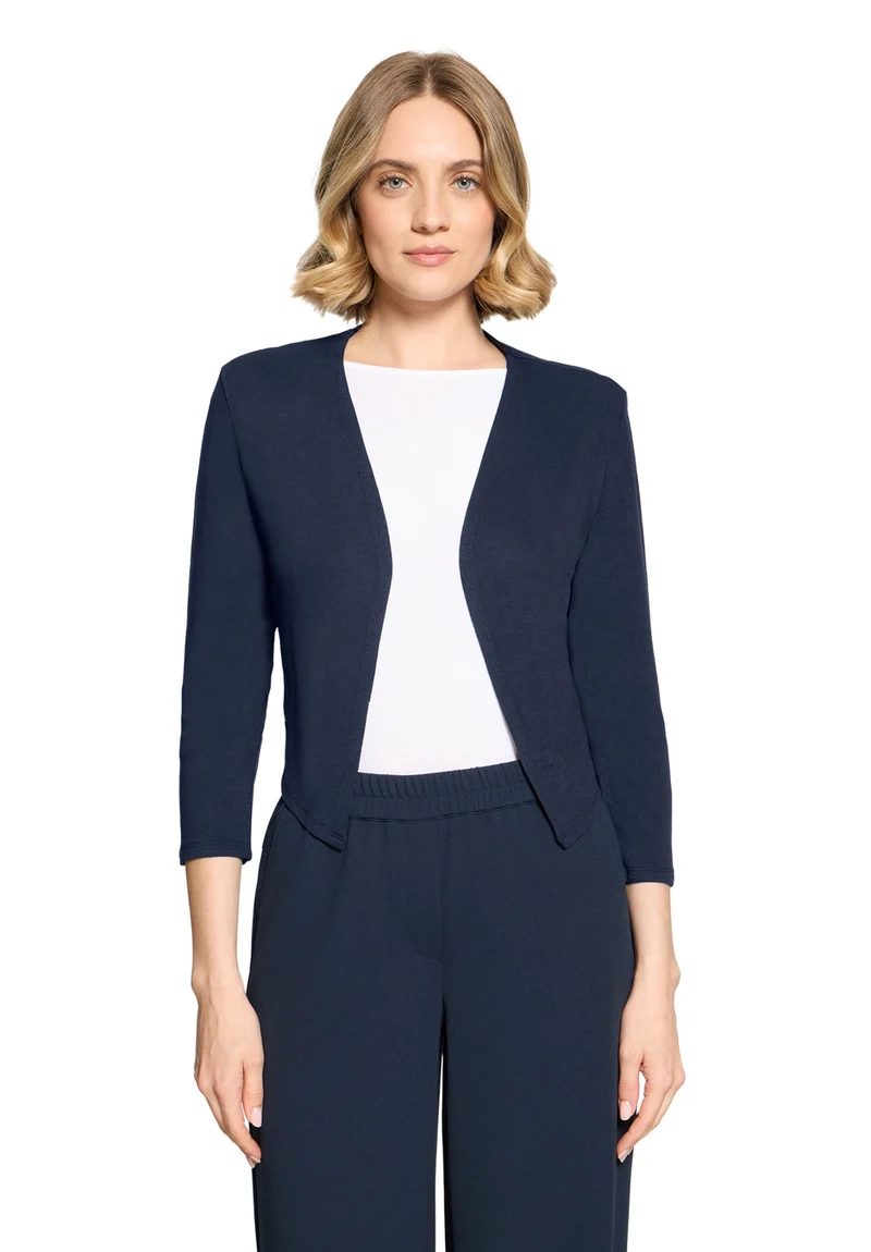 Bolero-Jacke mit 3/4-Ärmeln