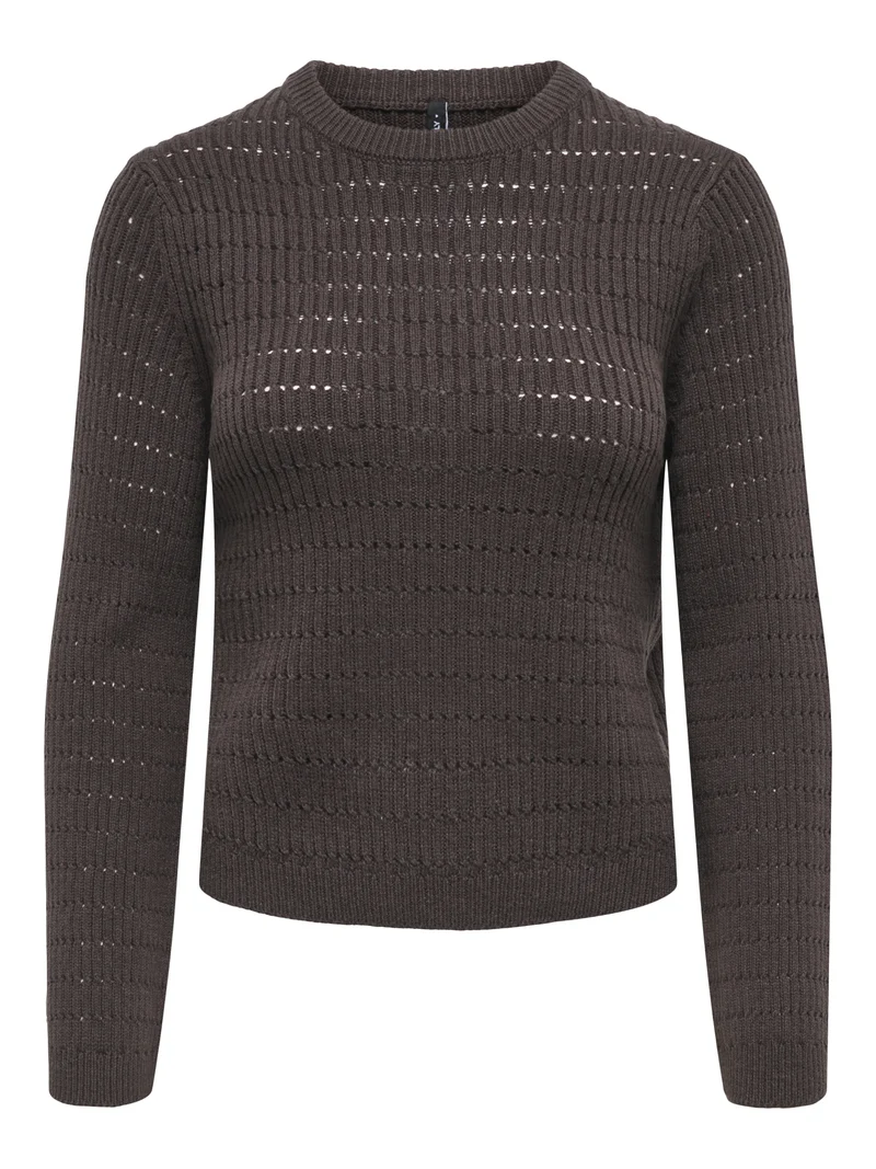 ONLAVIA Pointelle-Strickpullover
