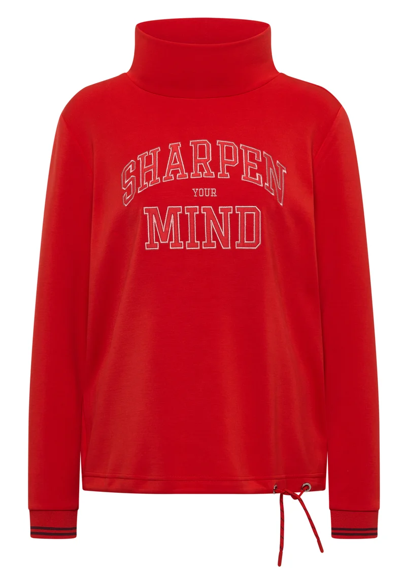 Langarmshirt mit Wording Artwork