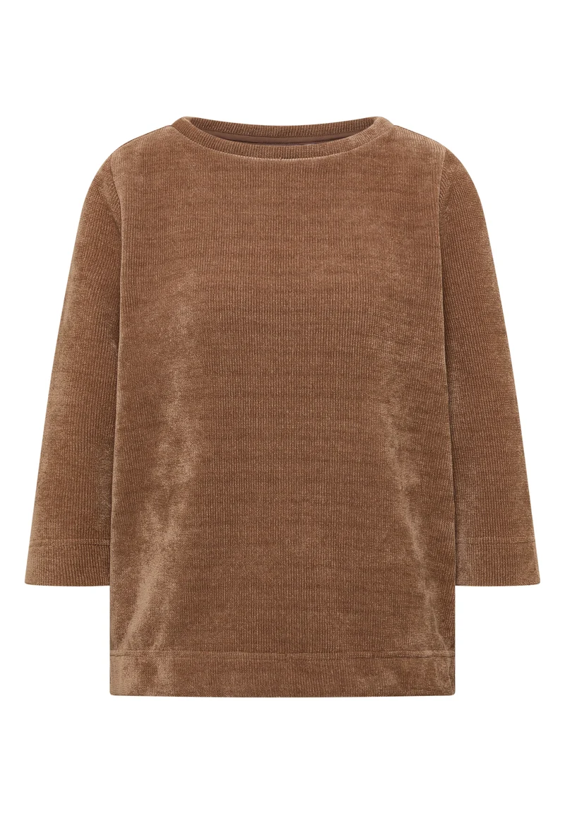 3/4-Arm Shirt aus Cord
