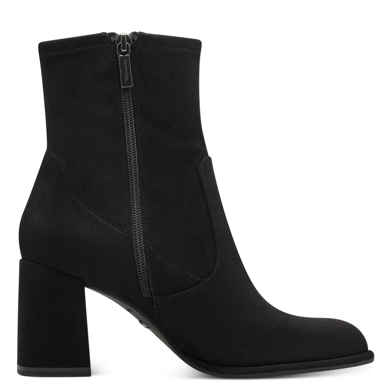 Stiefelette mit Blockabsatz