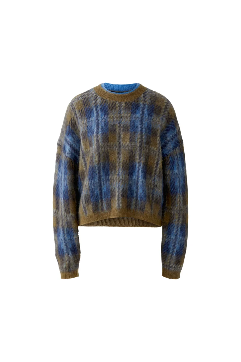 Kuscheliger Pullover mit Wolle und Mohair