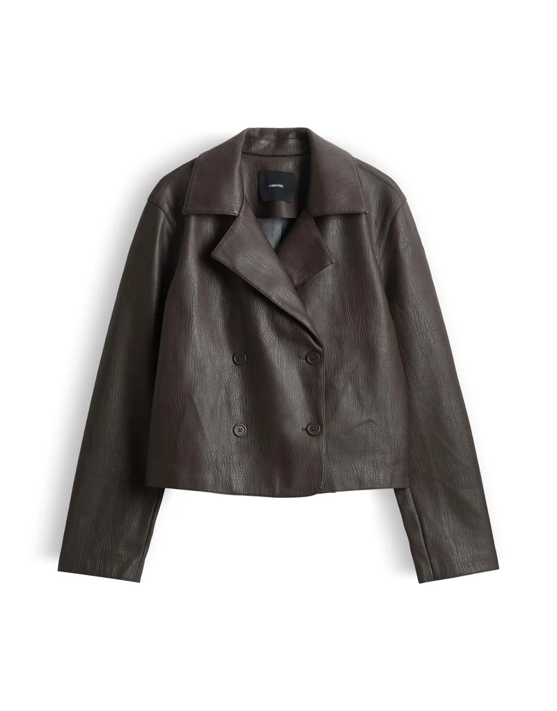 NEALA Kurzjacke aus Kunstleder