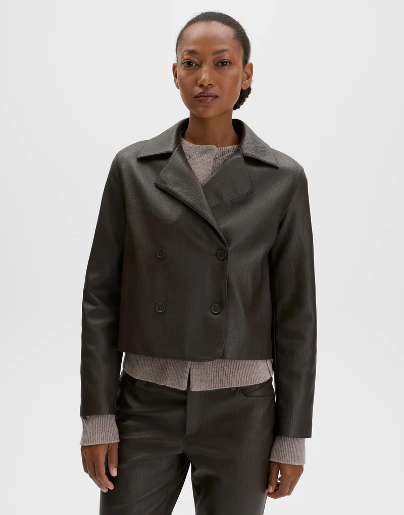 NEALA Kurzjacke aus Kunstleder