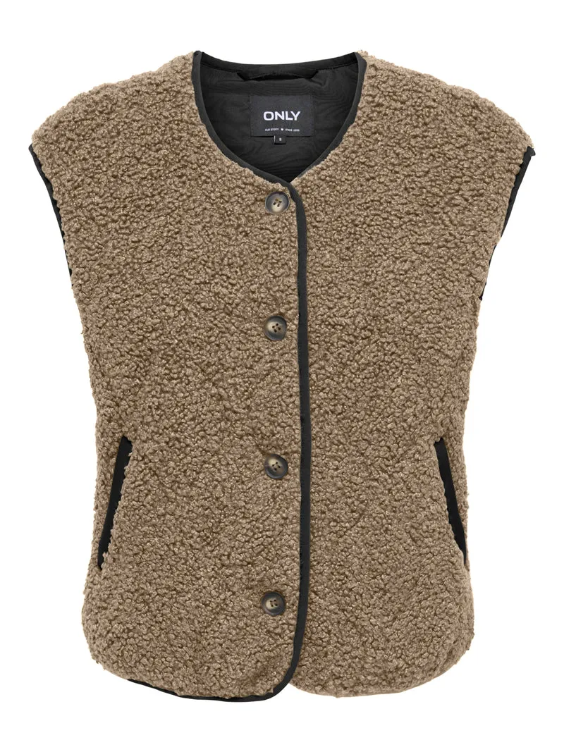 ONLINES Teddyfell Weste