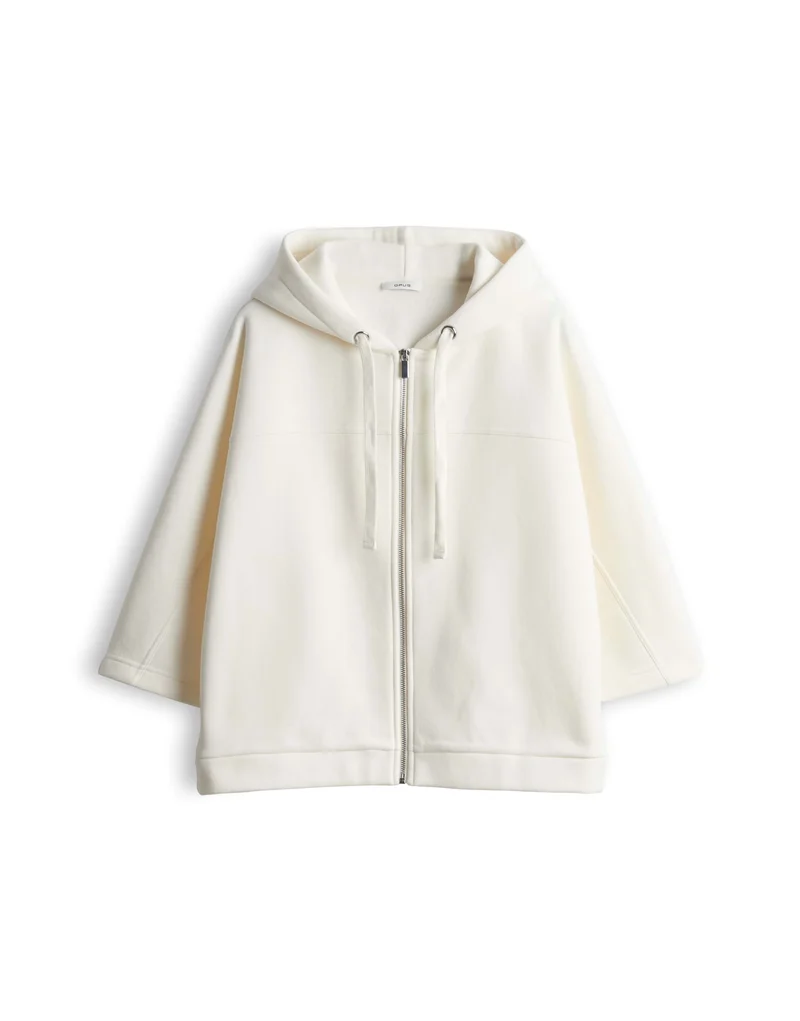 GIELA Sweatjacke mit Kapuze und Loose Fit