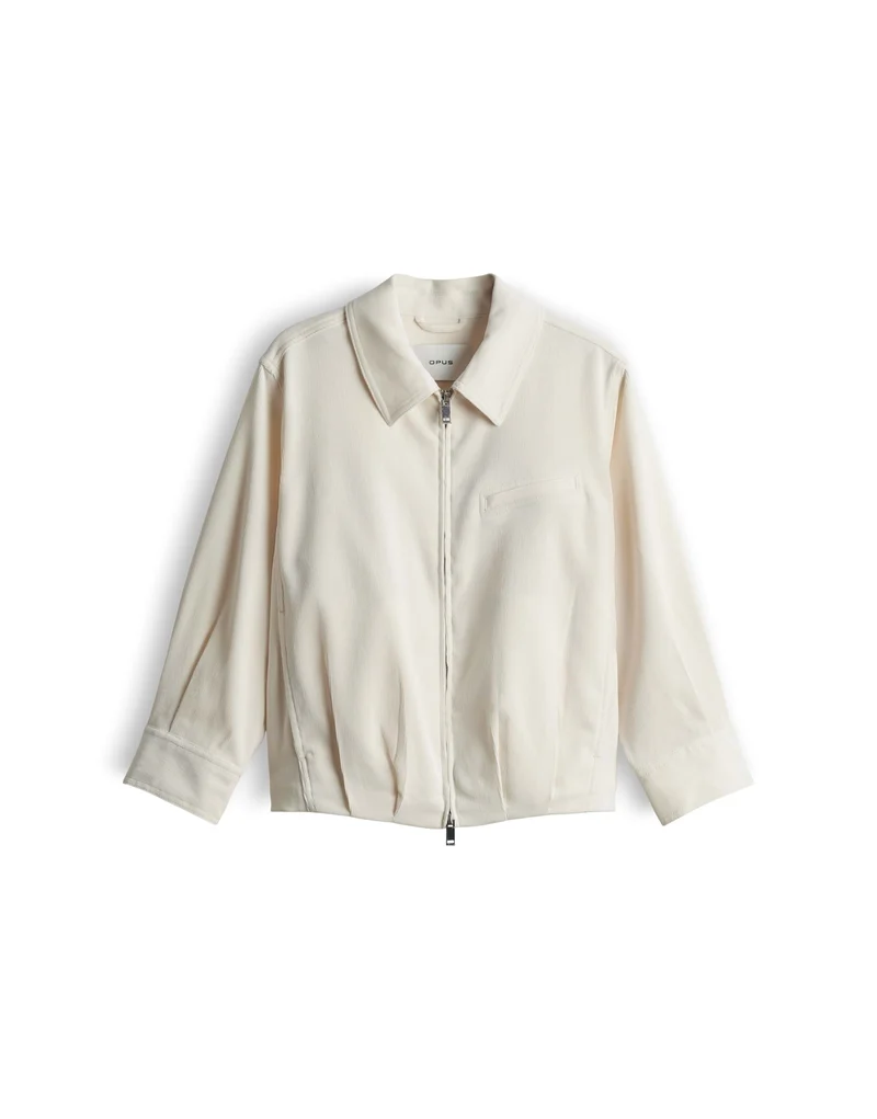 HAMONA Cordjacke mit Ballonsaum
