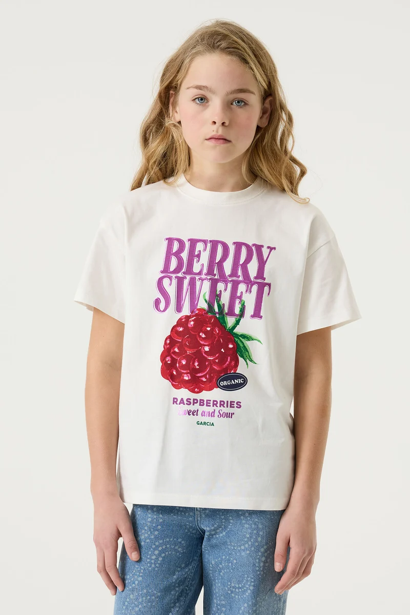 T-Shirt mit Brustprint
